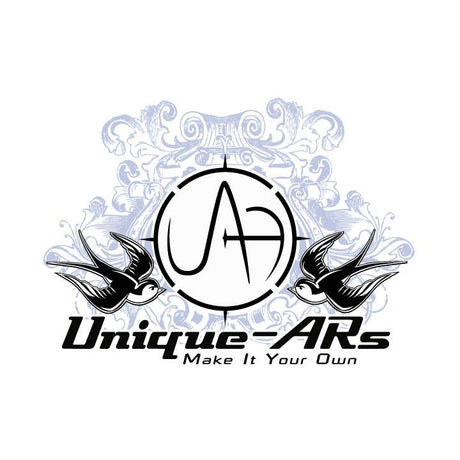 Unique AR custom rifle handguards brand logo