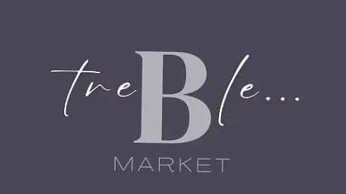 Treble Market custom engraved dog tags and merchandise brand logo