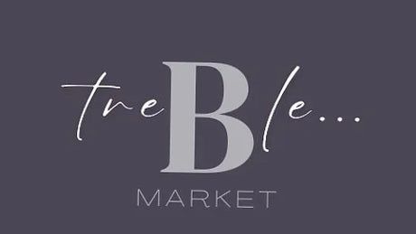 Treble Market custom engraved dog tags and merchandise brand logo