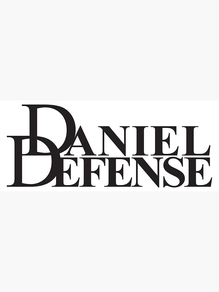 Daniel Defense firearms and rifle accessories brand logo