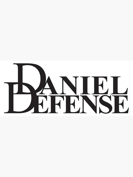 Daniel Defense firearms and rifle accessories brand logo