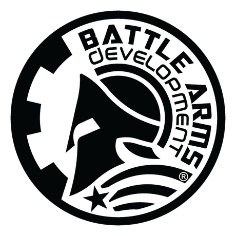 Battle Arms Development AR parts and rifle accessories brand logo