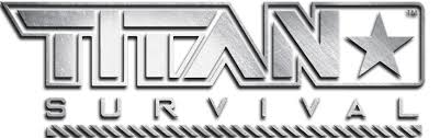 Titan Survival emergency tools and preparedness gear brand logo