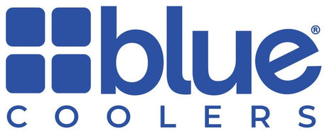 Blue Coolers outdoor coolers and drinkware brand logo
