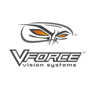 VForce paintball mask and goggle brand logo