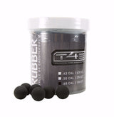 T4E .68 Caliber Rubber Ball Ammo - 100 Count in Black