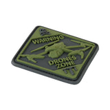 M-Tac Patch Drones Zone PVC in Black, alternate view 2