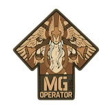 M-Tac MG Operator PVC Patch in Coyote