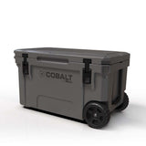 Super Cooler Roto-Moldado Cobalt de 55 Quartos com Rodas