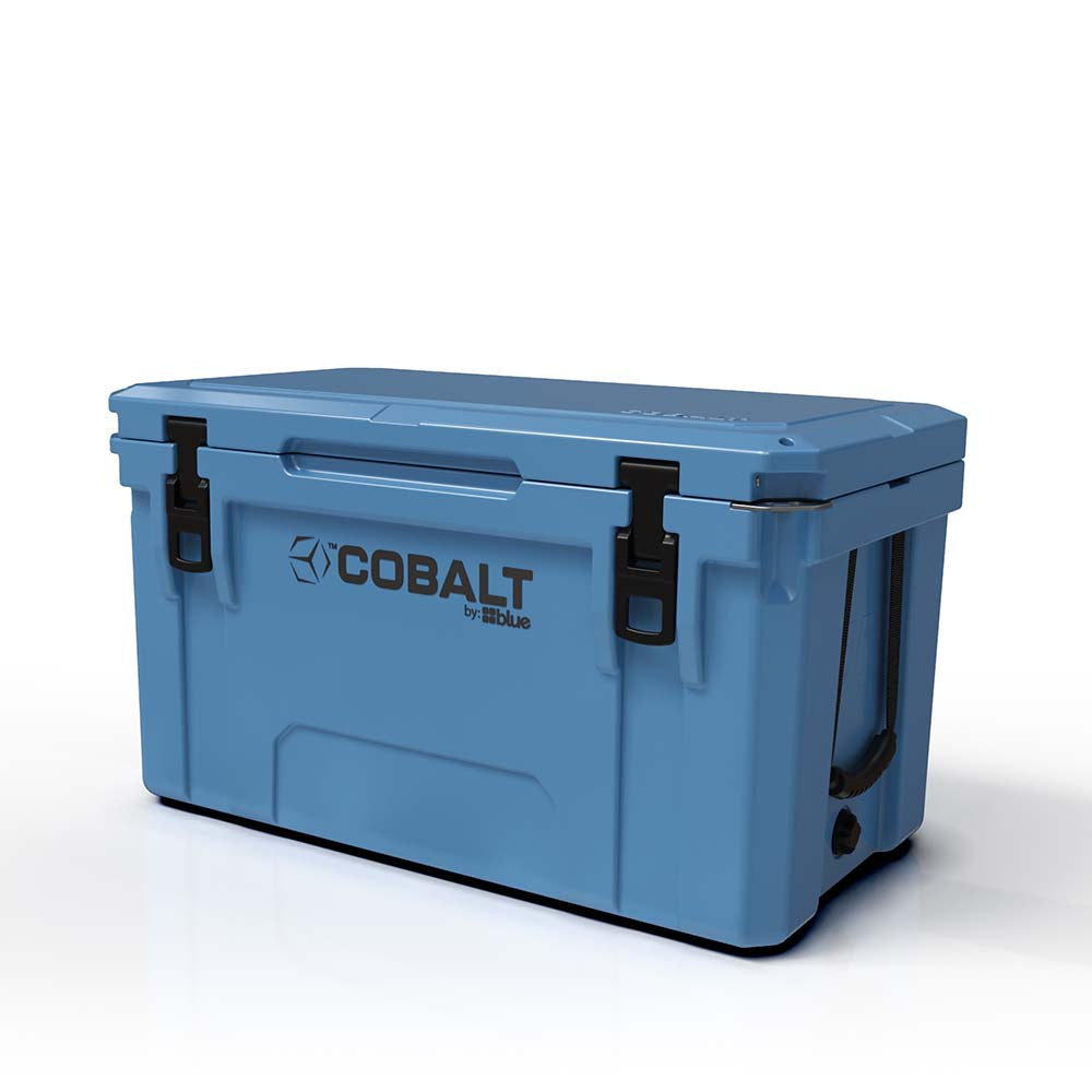 Super Cooler Roto-Moldado Cobalt de 55 Quartos