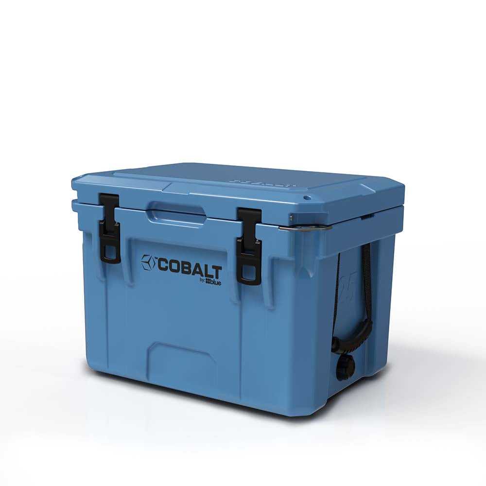 Super Cooler Roto-Moldado Cobalt de 25 Quartos