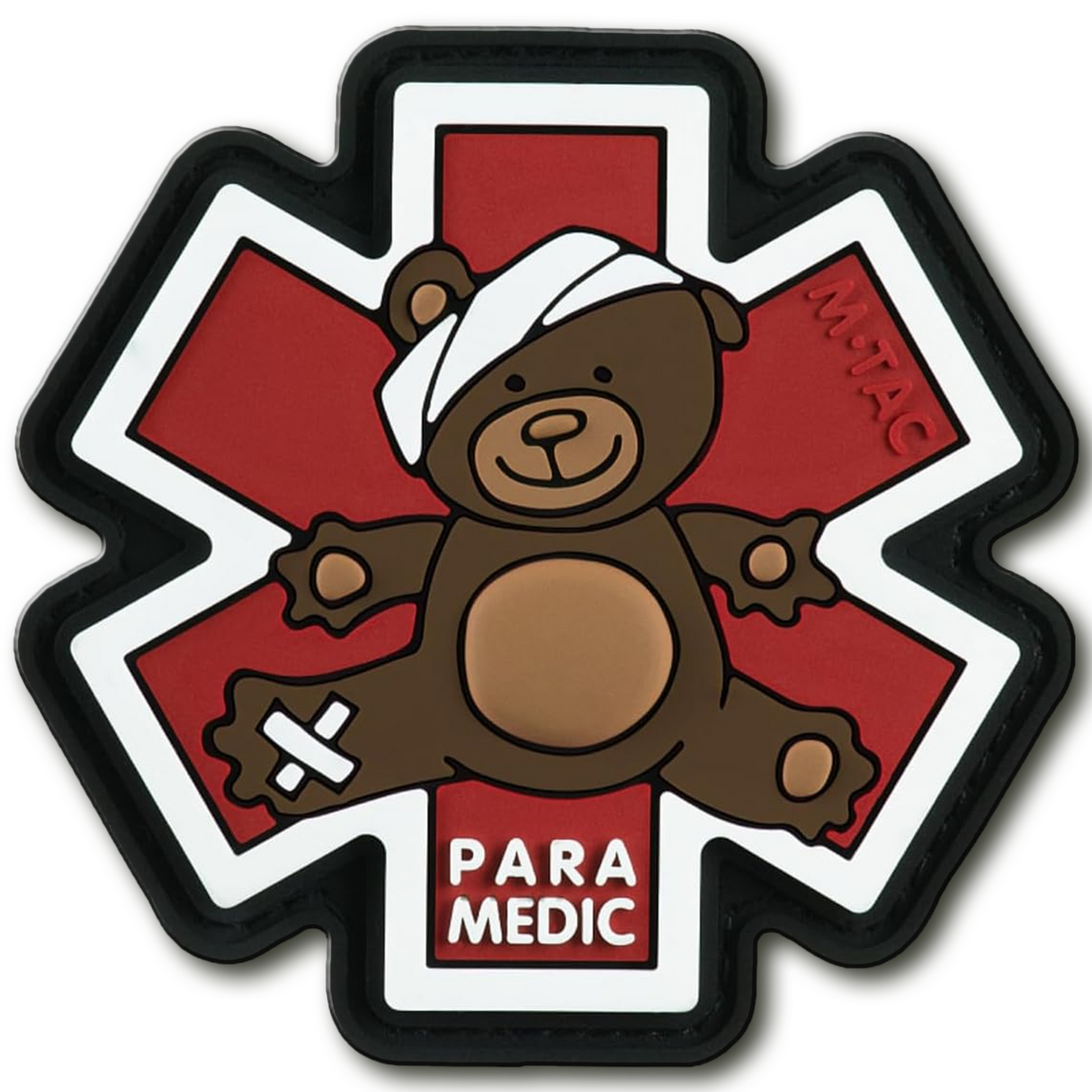 M-Tac Paramedic Bear PVC Patch, alternate view 3