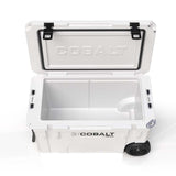 Super Cooler Roto-Moldado Cobalt de 55 Quartos com Rodas