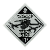 M-Tac Drones Zone Reflective Sticker, alternate view 2