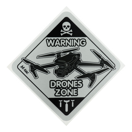 M-Tac Drones Zone Reflective Sticker, alternate view 2