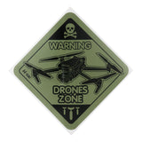 M-Tac Drones Zone Large Sticker, alternate view 2