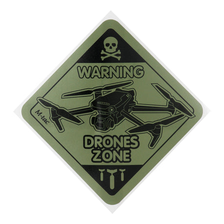 M-Tac Drones Zone Large Sticker, alternate view 2