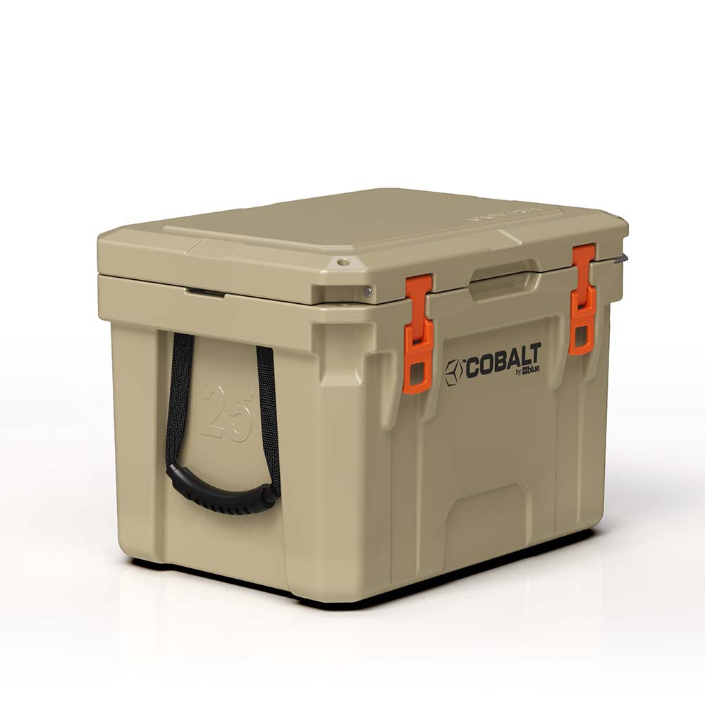 Super Cooler Roto-Moldado Cobalt de 25 Quartos