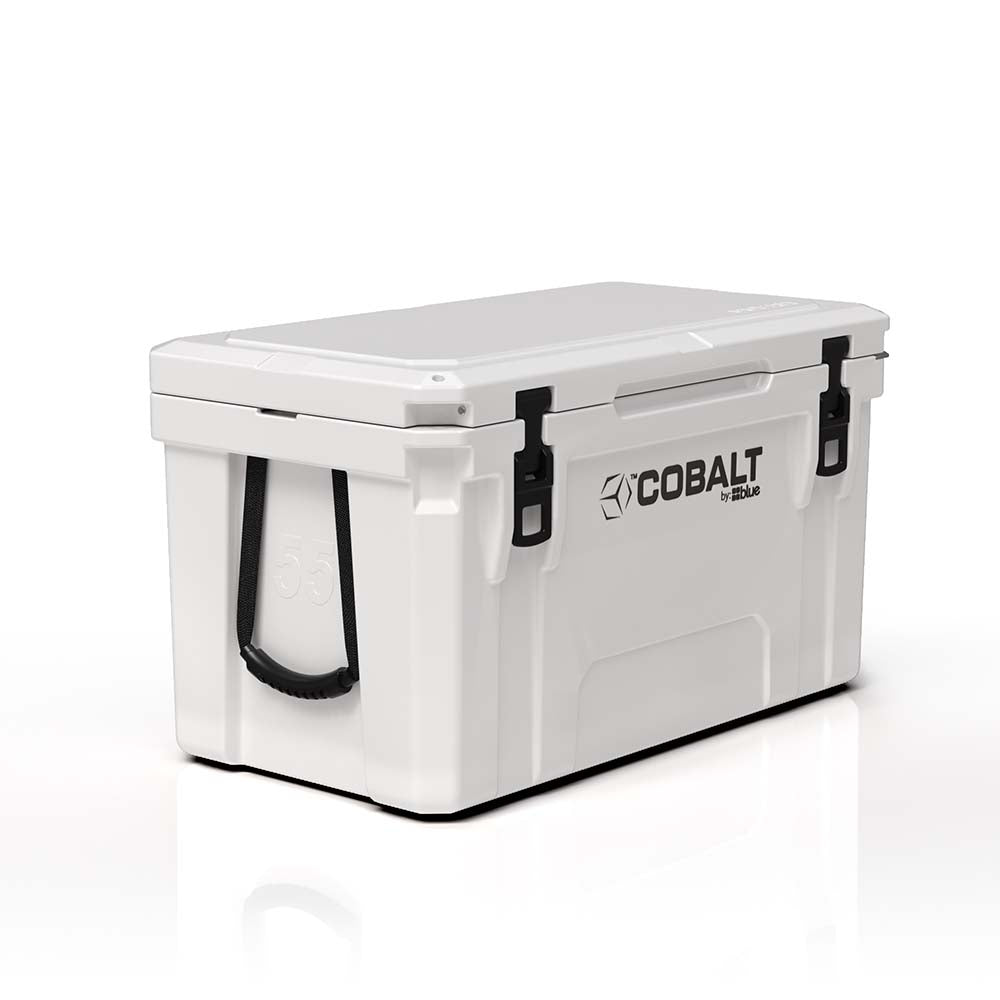 Super Cooler Roto-Moldado Cobalt de 55 Quartos