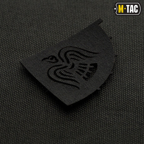 M-Tac Patch Raven Banner Laser Cut Through in Coyote, alternate view 2
