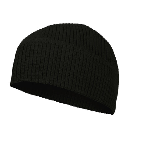 Grid Fleece Beanie Cap in Coyote, alternate view 2