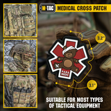 M-Tac Paramedic Bear PVC Patch, alternate view 6