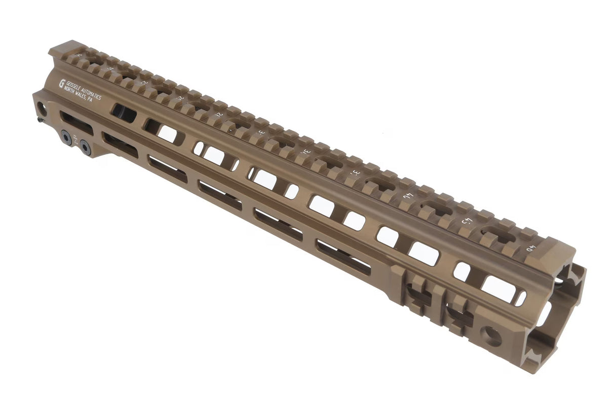 Geissele Super Modular MK4 M-LOK AR-15 Handguard in Dessert/Tan, alternate view 6