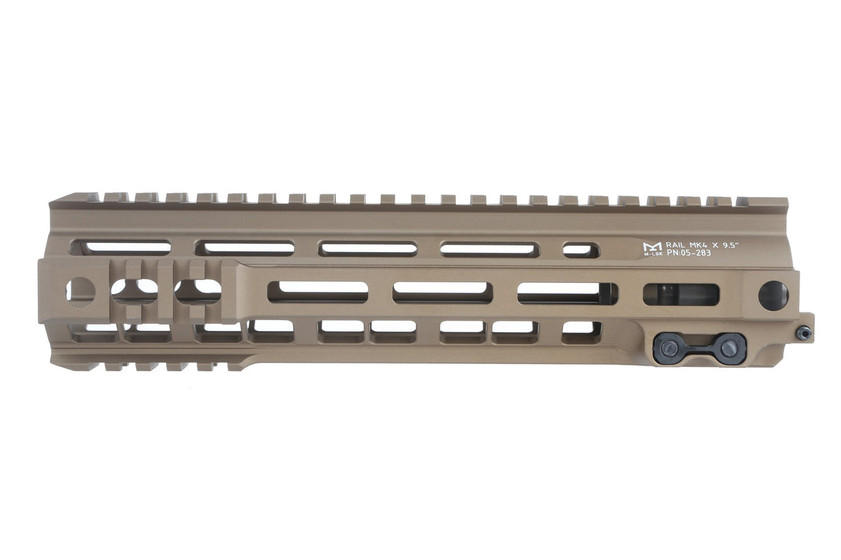 Geissele Super Modular MK4 M-LOK AR-15 Handguard in Dessert/Tan, alternate view 5