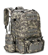 Raven Supply Camouflage Tactical Backpack in ArmyGreen, alternate view 8