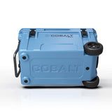 Super Cooler Roto-Moldado Cobalt de 55 Quartos com Rodas