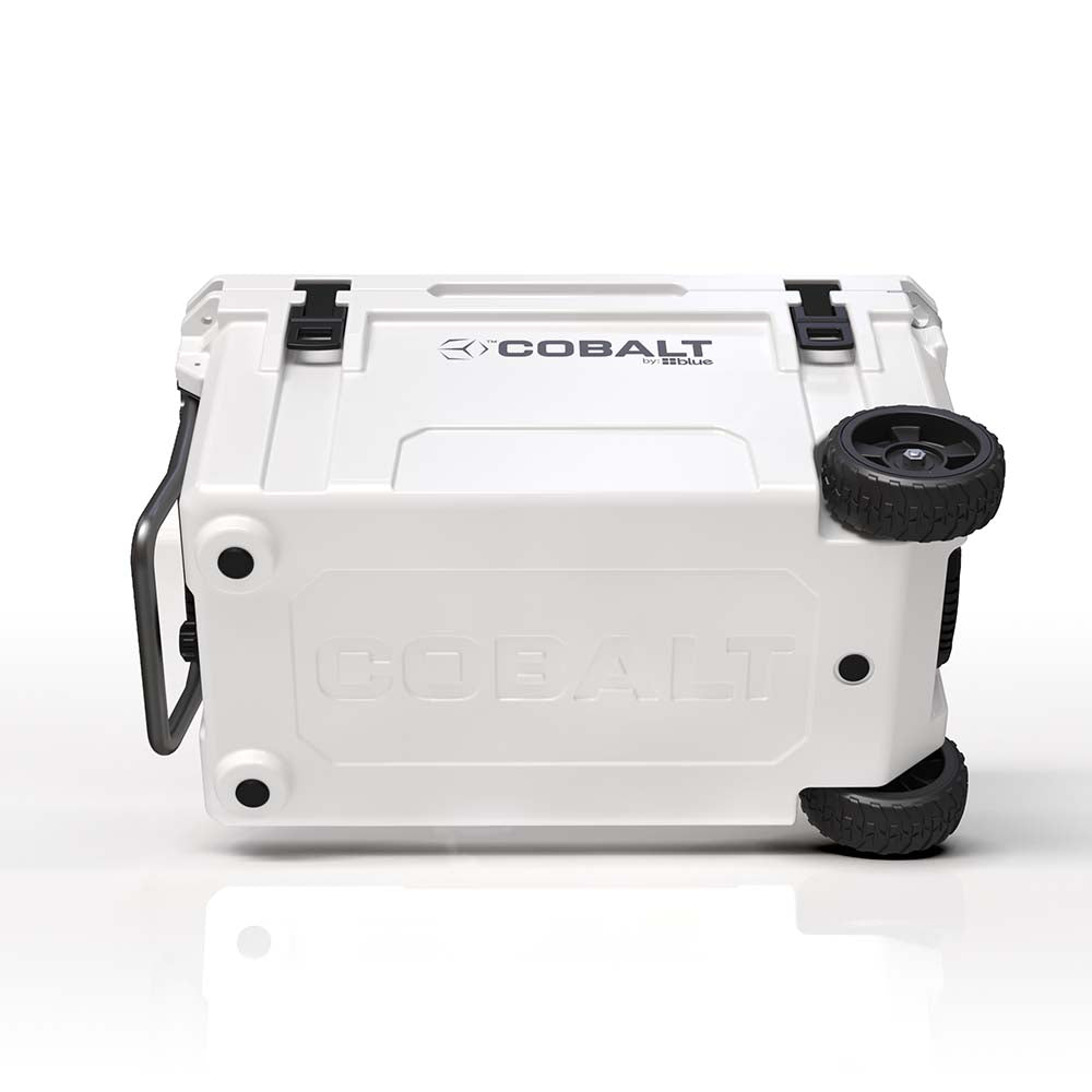 Super Cooler Roto-Moldado Cobalt de 55 Quartos com Rodas