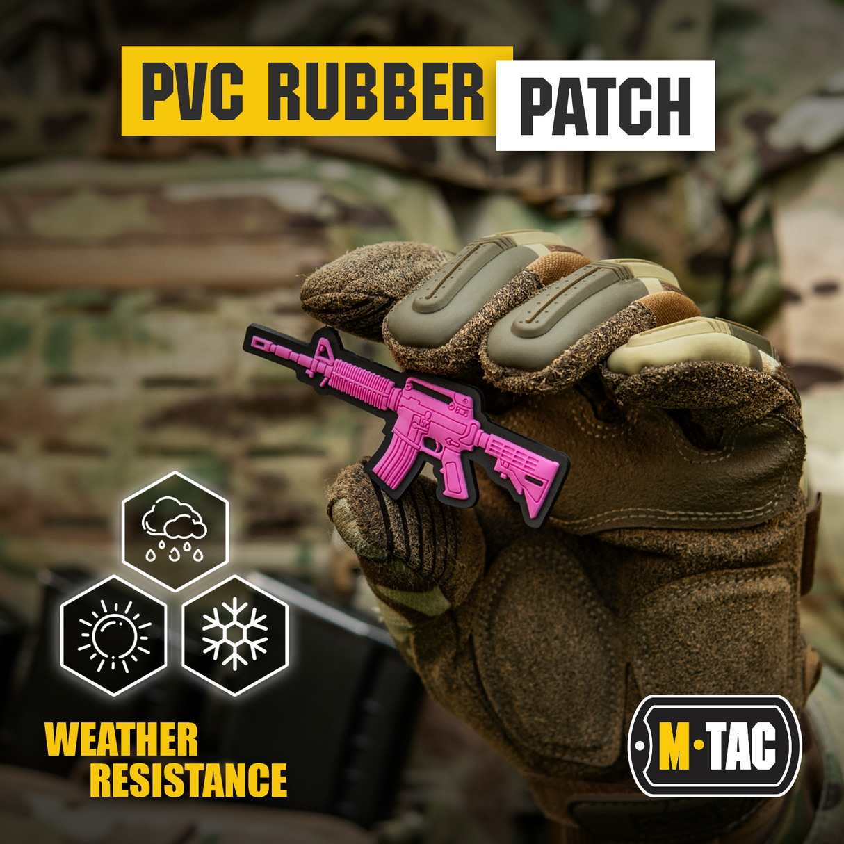 M-Tac Patch M4A1 3D PVC, alternate view 8