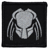Predator Head - 2x2 Patch in Black