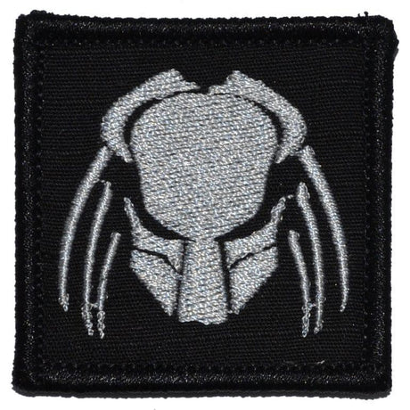 Predator Head - 2x2 Patch in Black