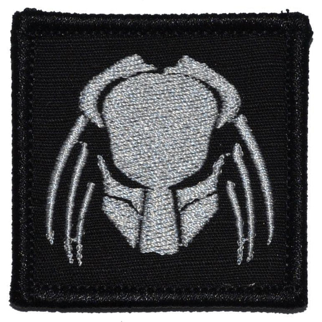 Predator Head - 2x2 Patch in Black