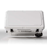 Super Cooler Roto-Moldado Cobalt de 55 Quartos com Rodas