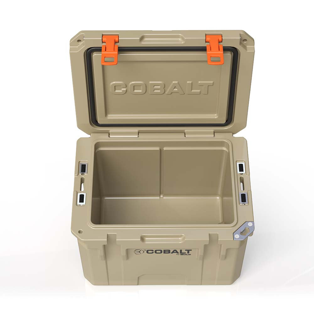 Super Cooler Roto-Moldado Cobalt de 25 Quartos