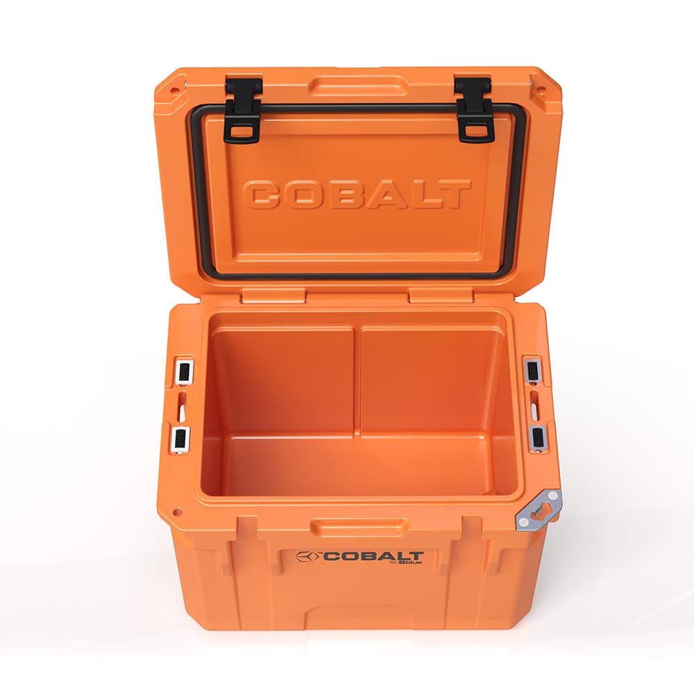 Super Cooler Roto-Moldado Cobalt de 25 Quartos