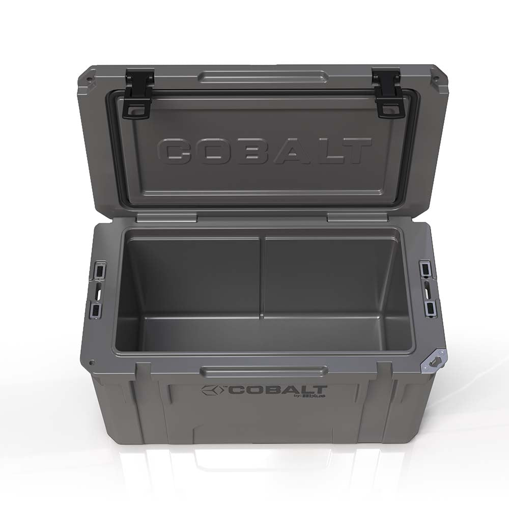 Super Cooler Roto-Moldado Cobalt de 55 Quartos