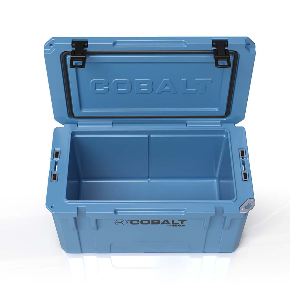 Super Cooler Roto-Moldado Cobalt de 55 Quartos