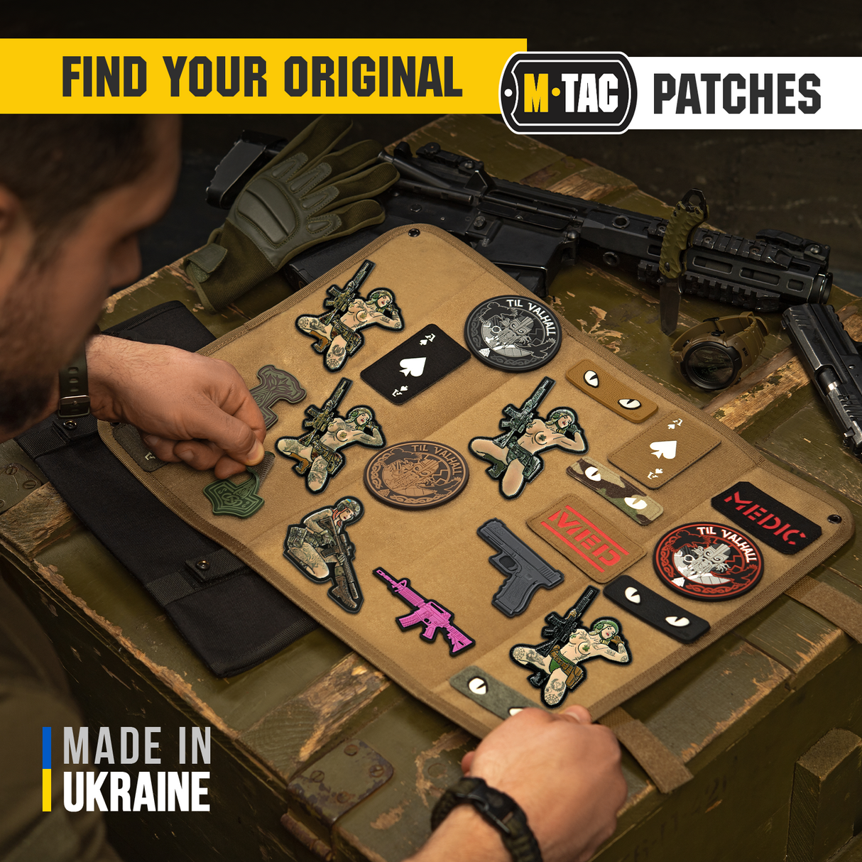M-Tac Patch M4A1 3D PVC, alternate view 9