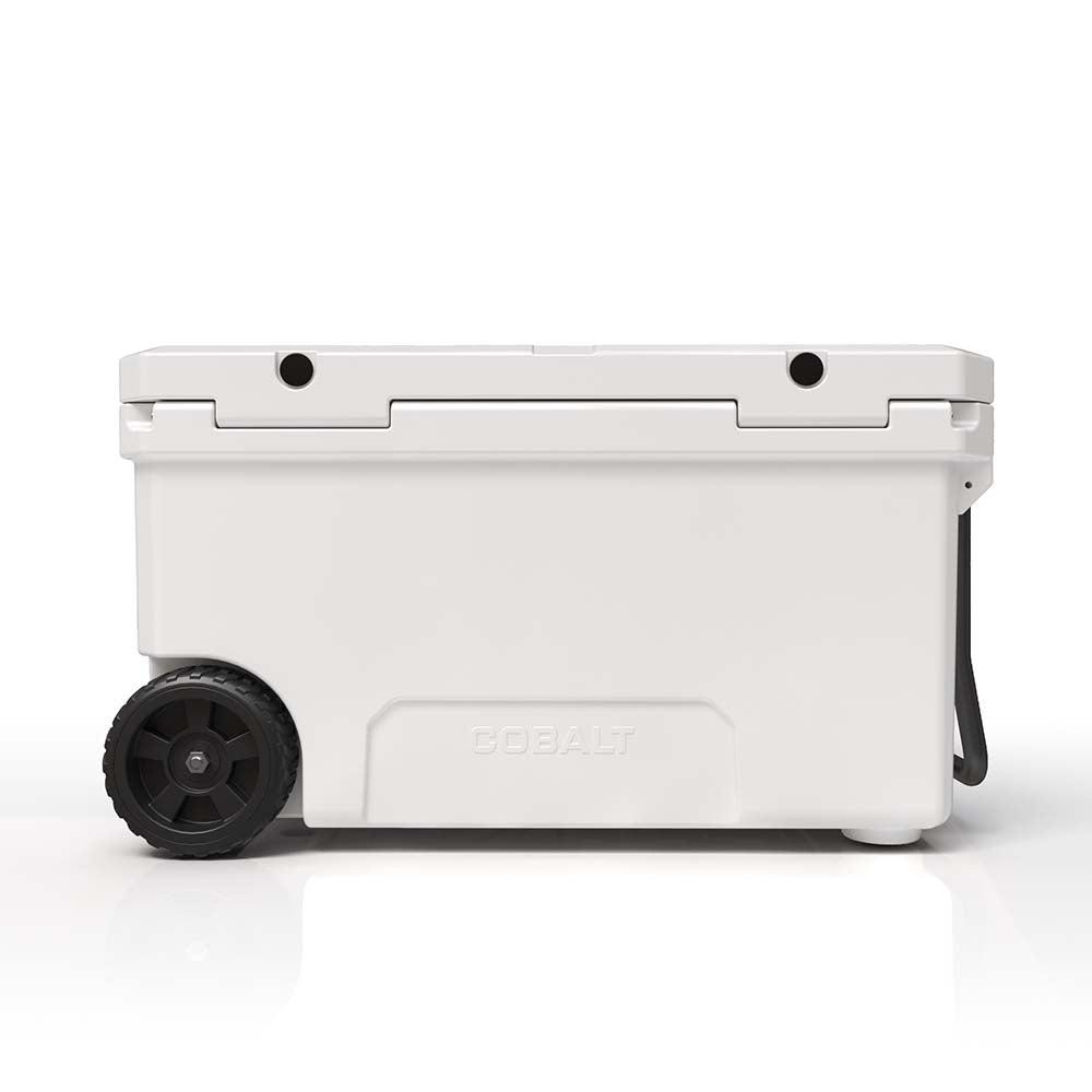 Super Cooler Roto-Moldado Cobalt de 55 Quartos com Rodas
