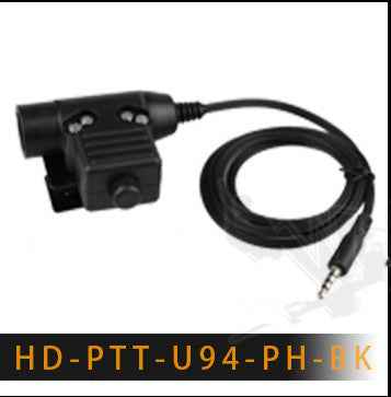 Raven Supply Communication Headset in HD PTT U94 ML BK, alternate view 5