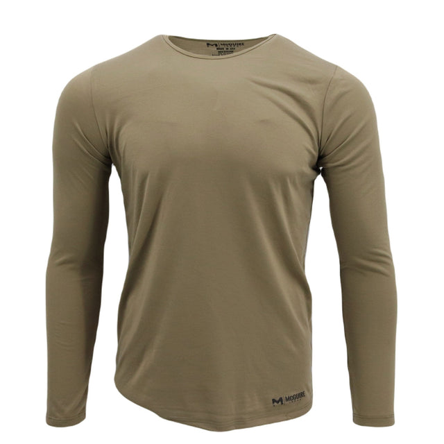 Gen III Level 1 Poly Thermal Top - Tan 499, X-Small