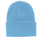 Fine Knit Watch Cap in Kelly Green, alternate view 16