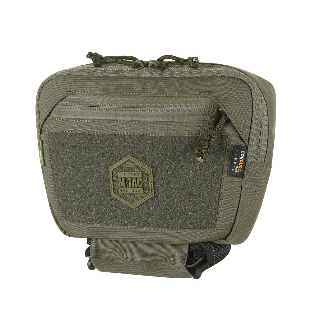 M-Tac Plate Carrier Lower Accessory Pouch Gen.II Large Elite in Ranger Green