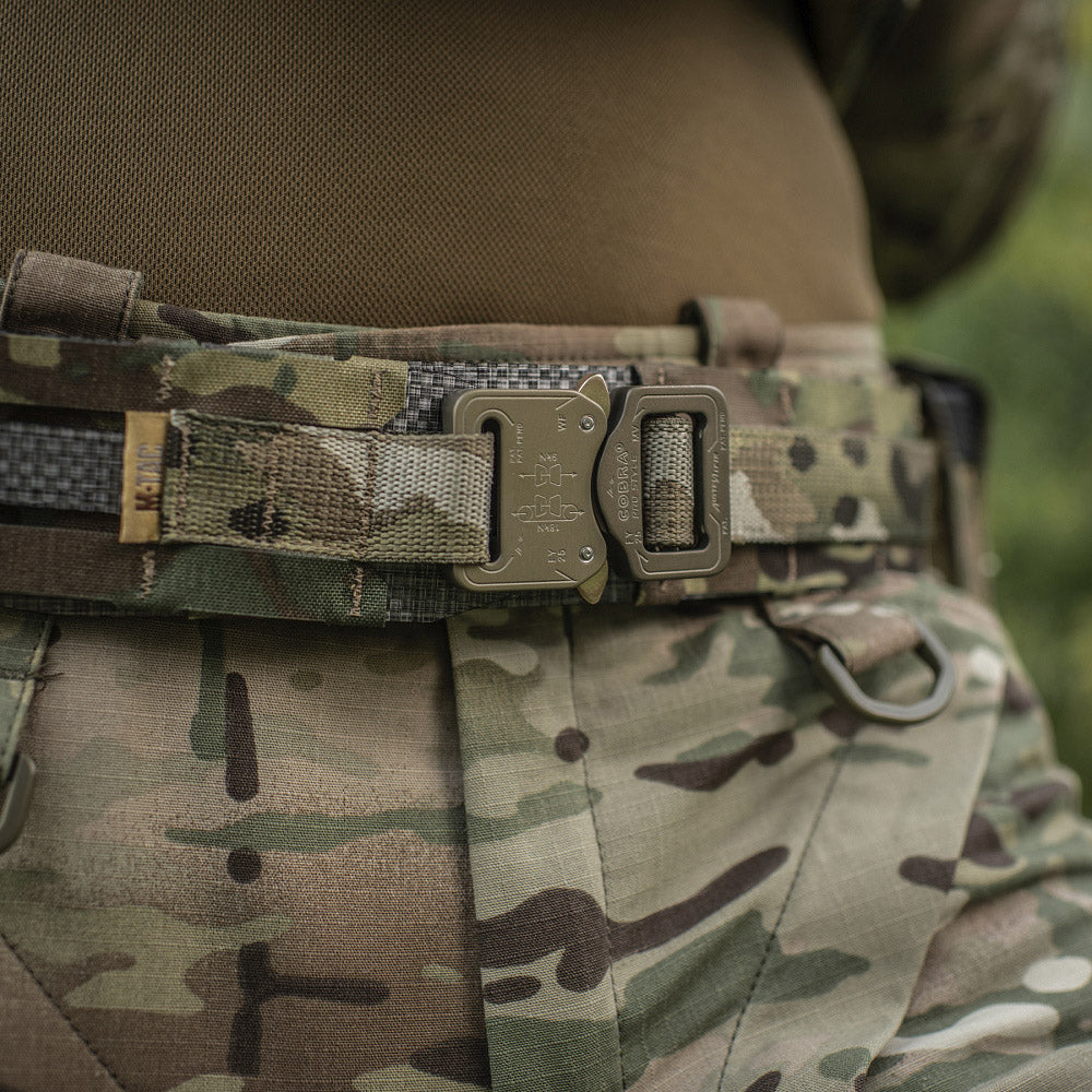 M-Tac Tiger Belt Cobra Buckle in Ranger Green, alternate view 13