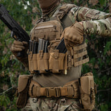 M-Tac Front Panel for Cuirass QRS Three Mags Plate Carrier, alternate view 17