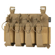 M-Tac Front Panel for Plate Carrier Cuirass QRS (4 Magazine) in Coyote
