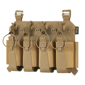 M-Tac Front Panel for Plate Carrier Cuirass QRS (4 Magazine) in Coyote